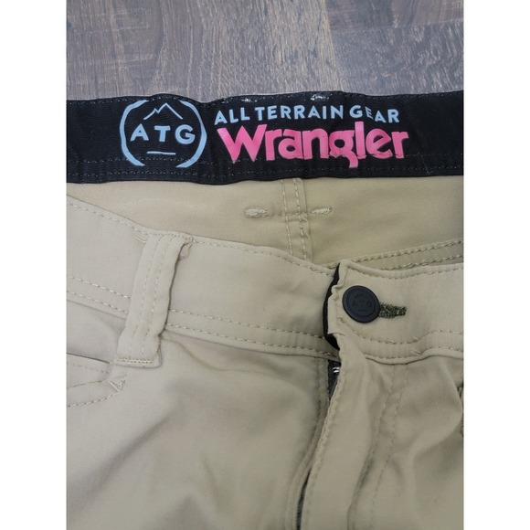 Wrangler ATG All Terrain Gear Pants Mens 32x30 Khaki‎ Outdoor Hiking - Picture 5 of 9